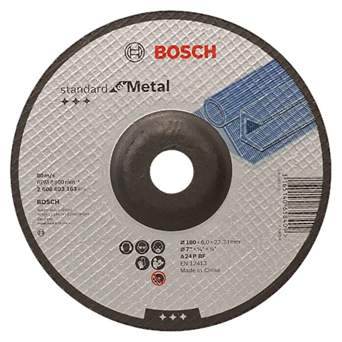 Bosch Professional Schruppscheibe Standard For Metal Durchmesser