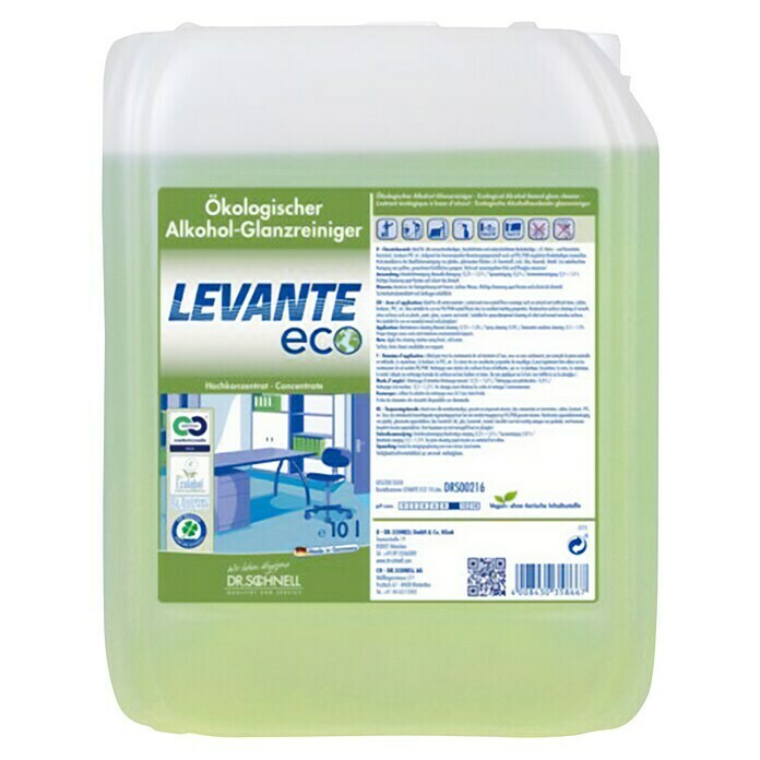 Levante Eco Kologischer Alkohol Glanzreiniger L Konzentrat