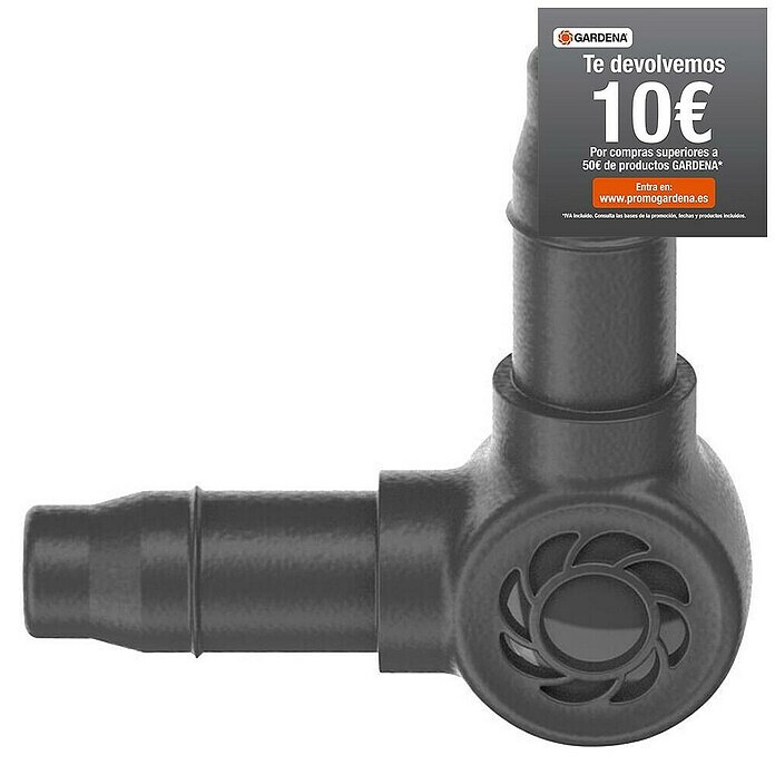 Gardena Micro Drip Pieza En L Di Metro Conexi N Mm Ud