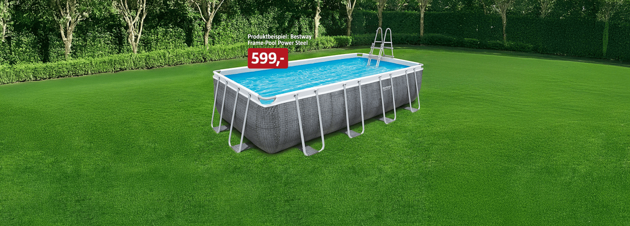 Flexible Pools für den Sommerstart