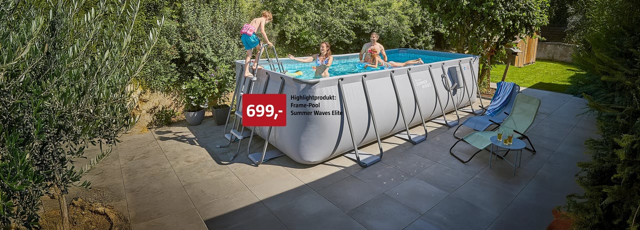 Bereit für die Poolsaison