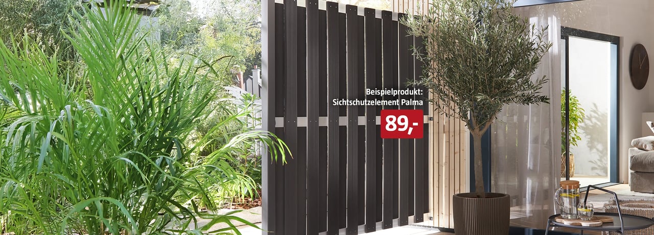 Mehr Privatsphäre im Garten