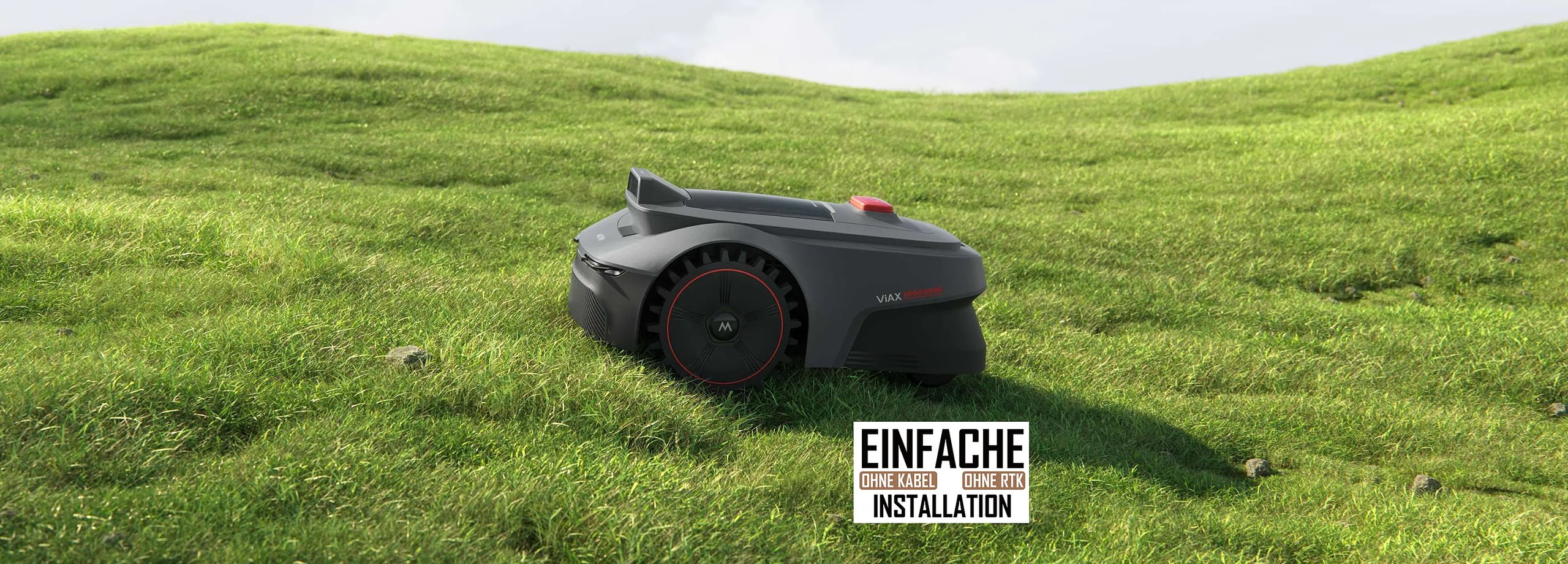Zum Mova Mähroboter Viax 300 mit gratis Garage