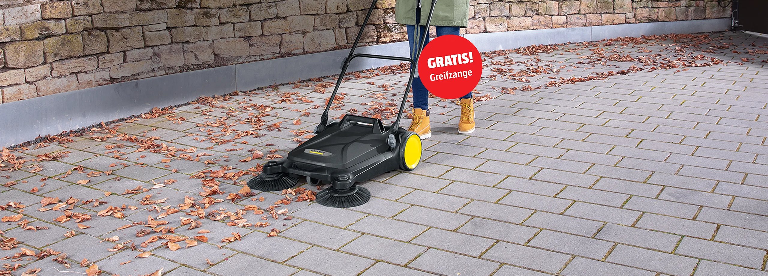 Jetzt Kärcher Kehrmaschine S 4 Twin Go!Further bei bauhaus kaufen