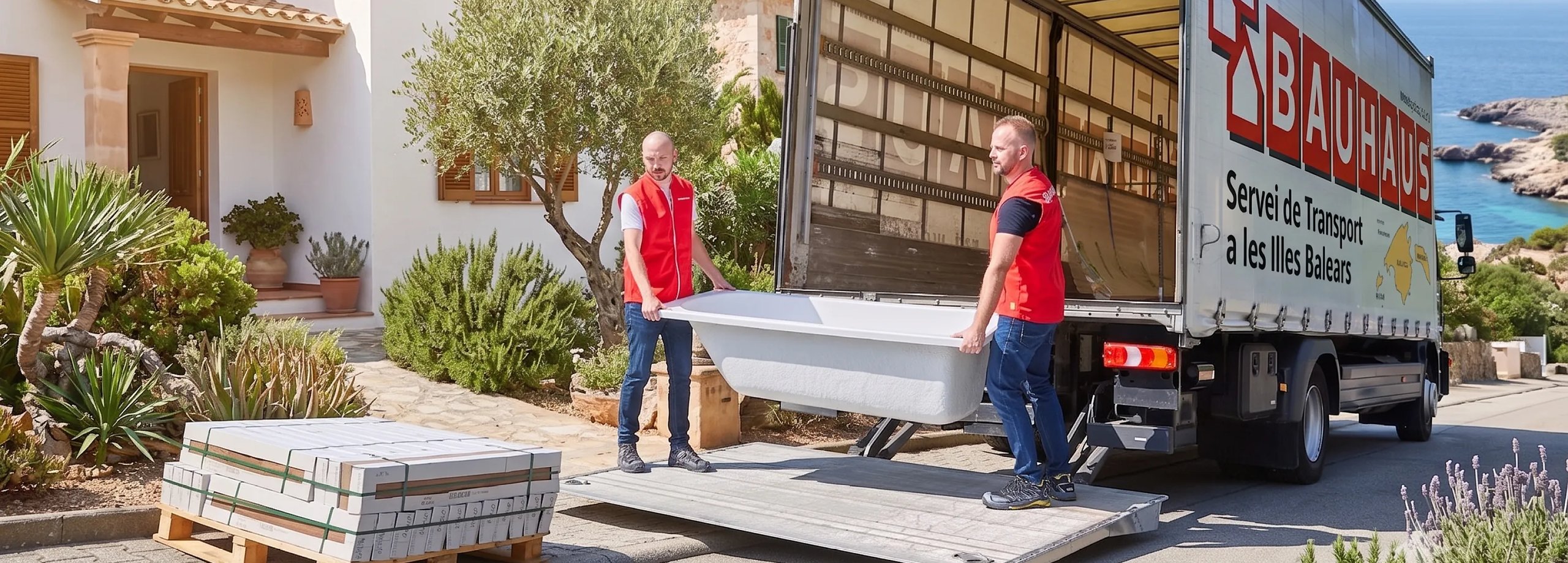 Envíos a Islas Baleares: Todo BAUHAUS en tu hogar