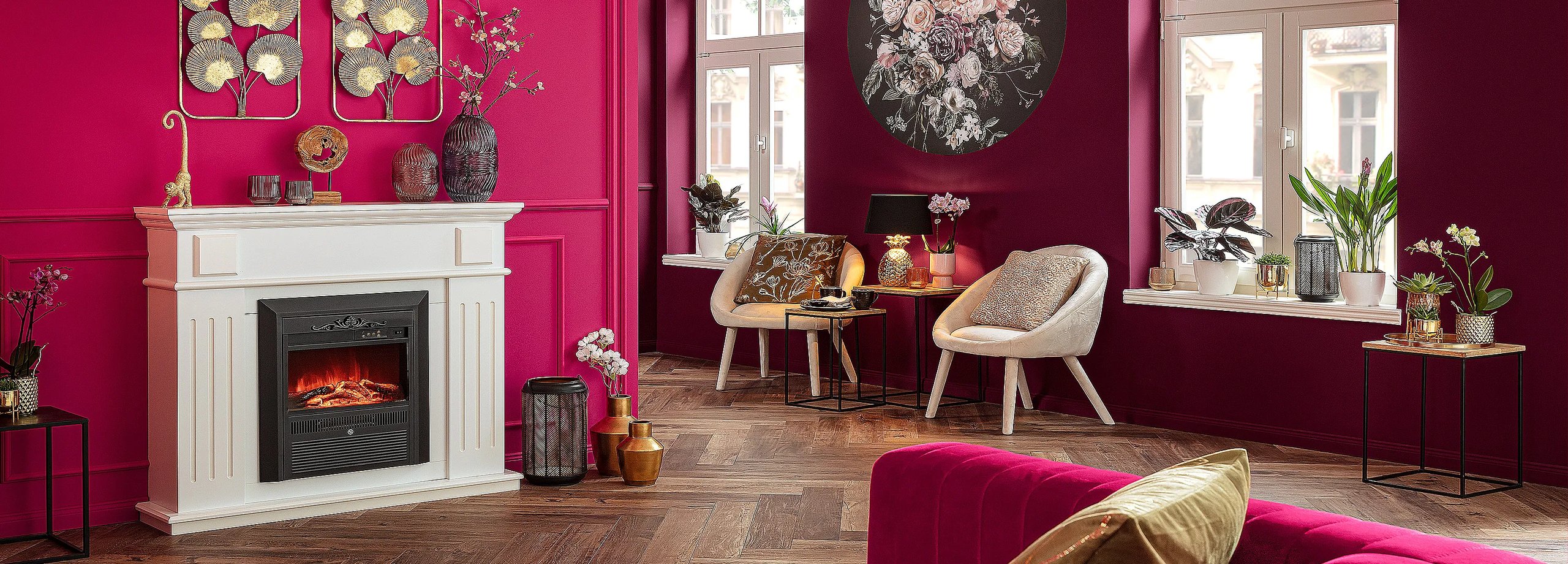 Trendfarbe Viva Magenta