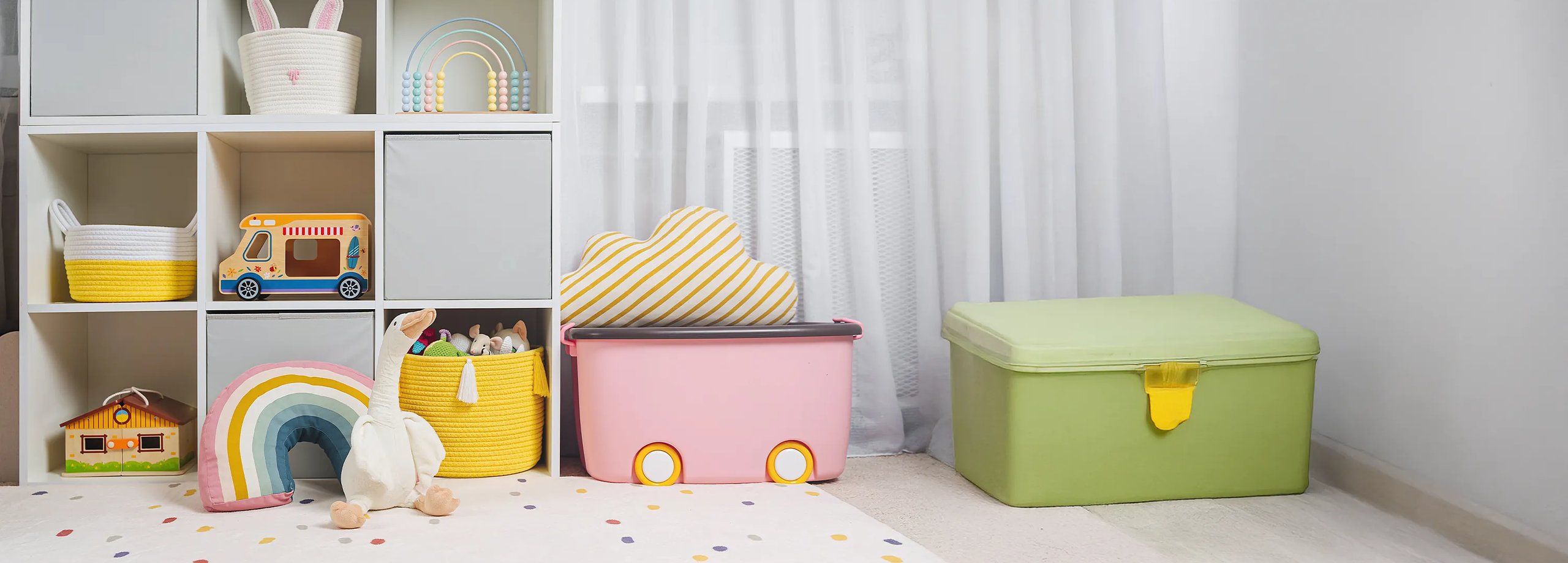 Aufbewahrungsideen Kinderzimmer