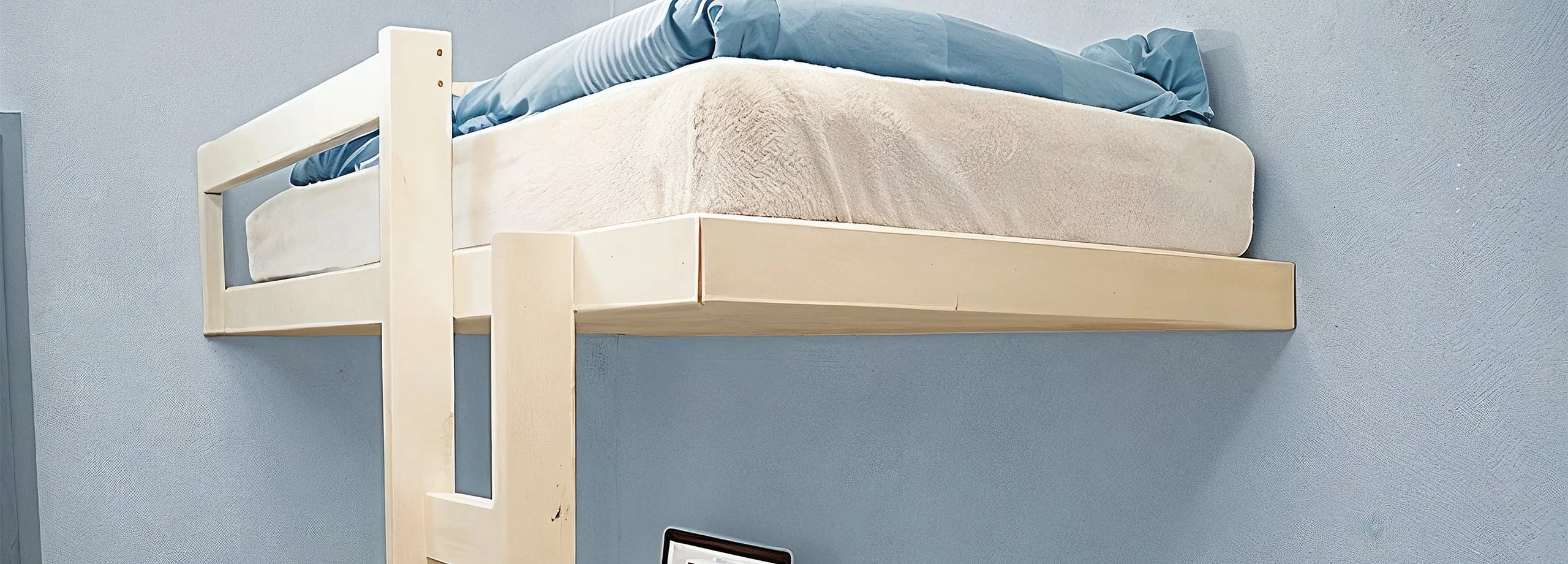 Schwebendes Hochbett bauen