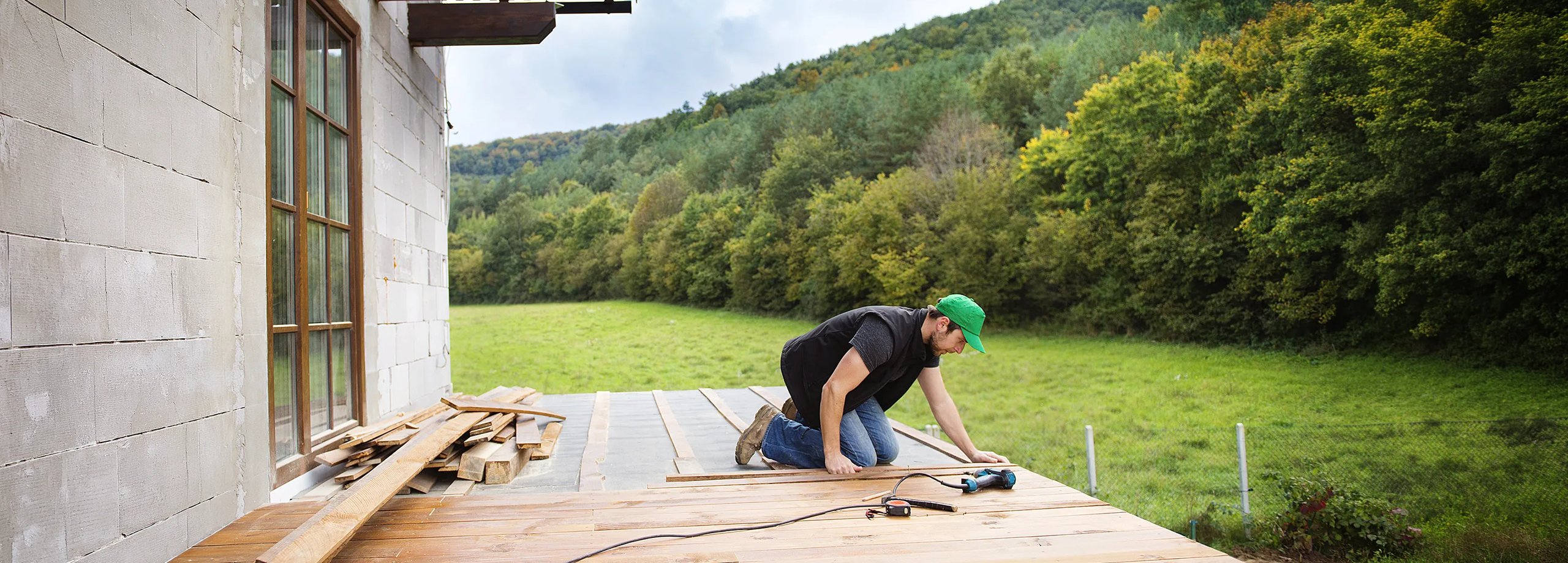 Holzterrasse bauen