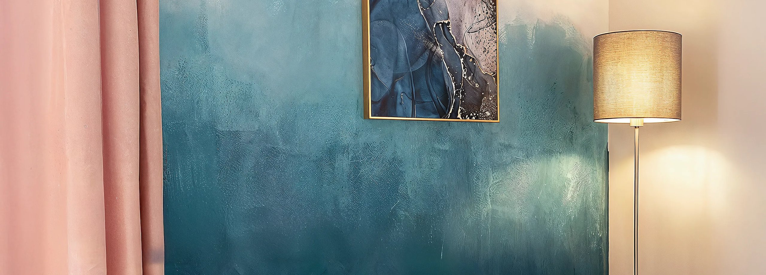 Ombré-Wand streichen
