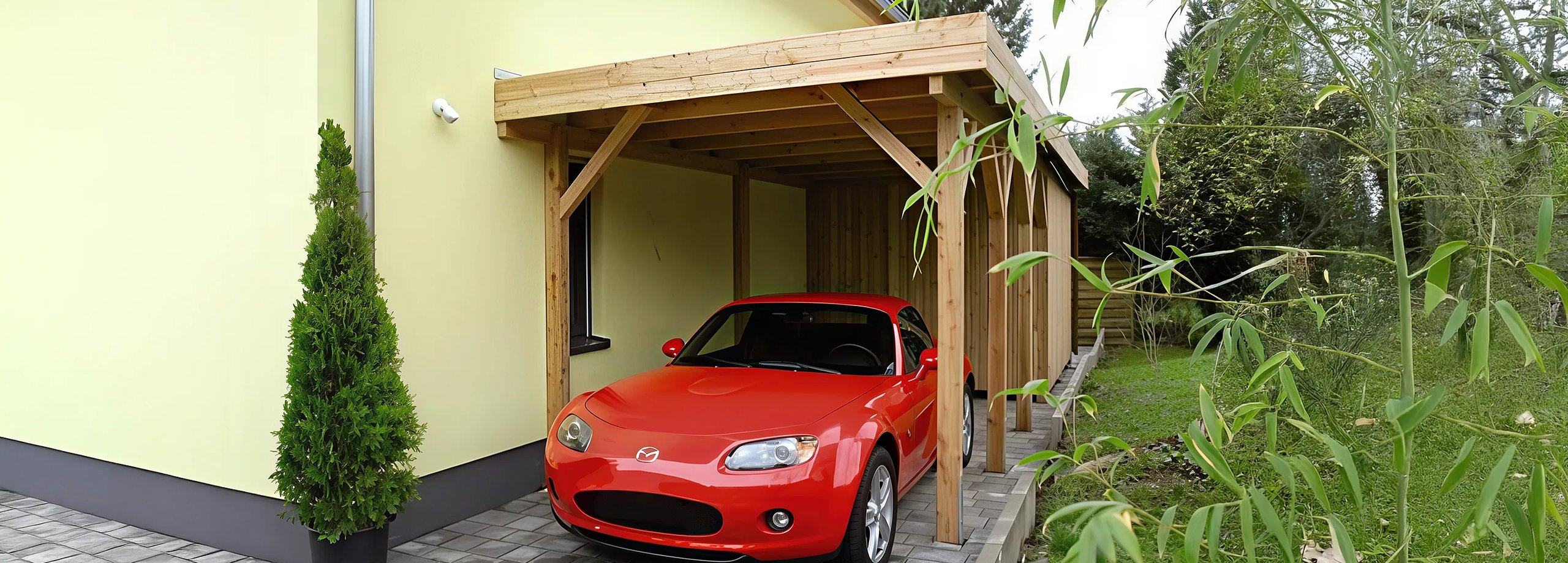 Carport selbst bauen