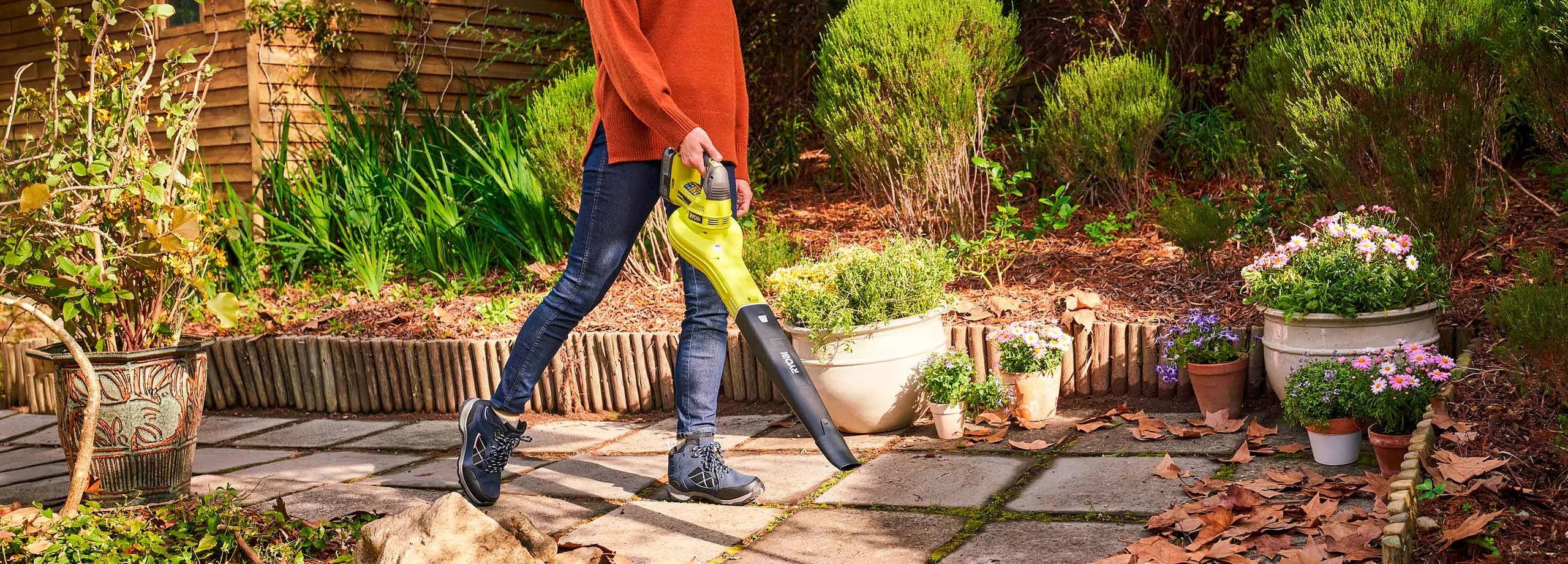 Soplador de batería Ryobi
