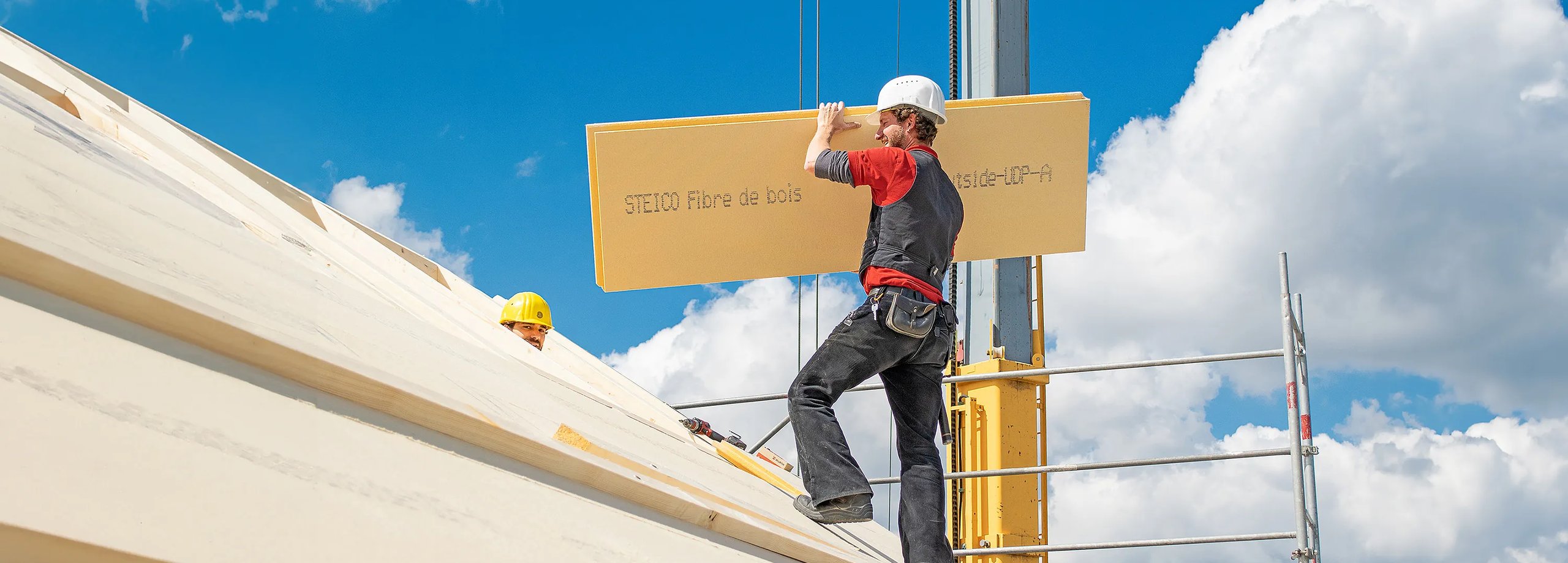 Holzfaserdämmplatten von Steico