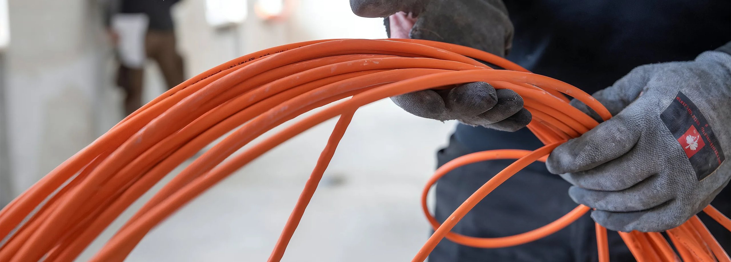 Kabel verlegen