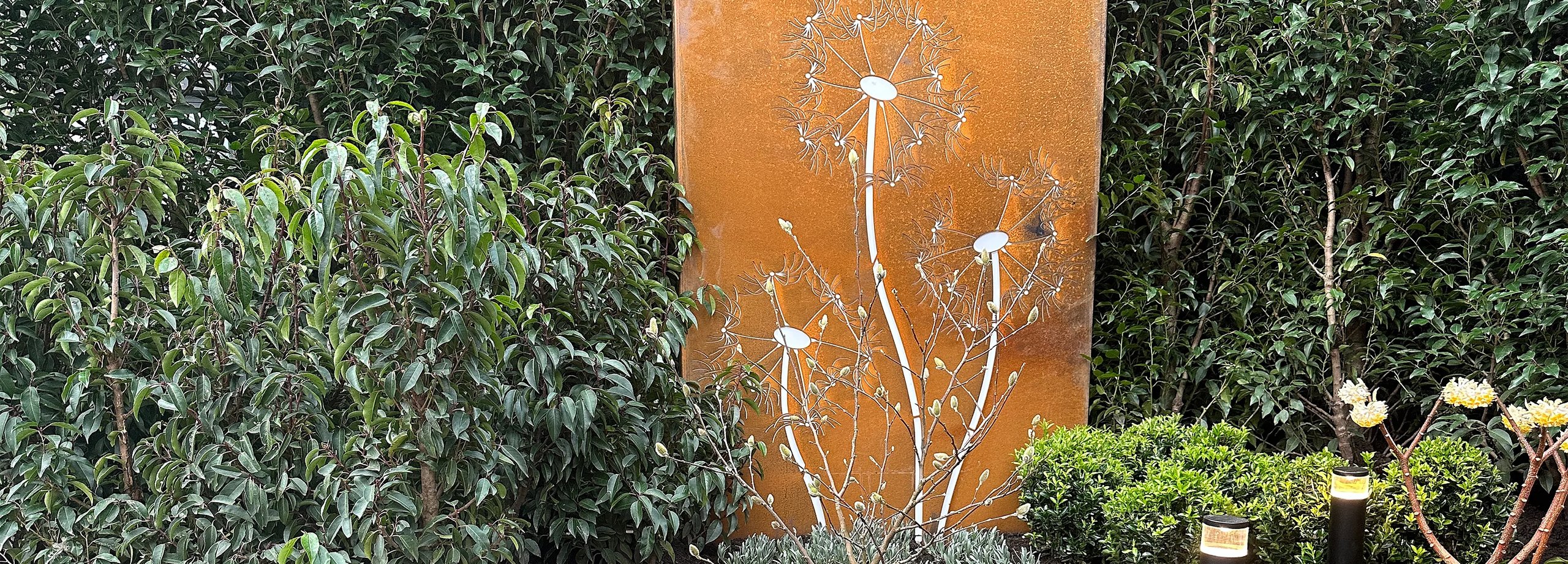Corten-Stahl für den Garten