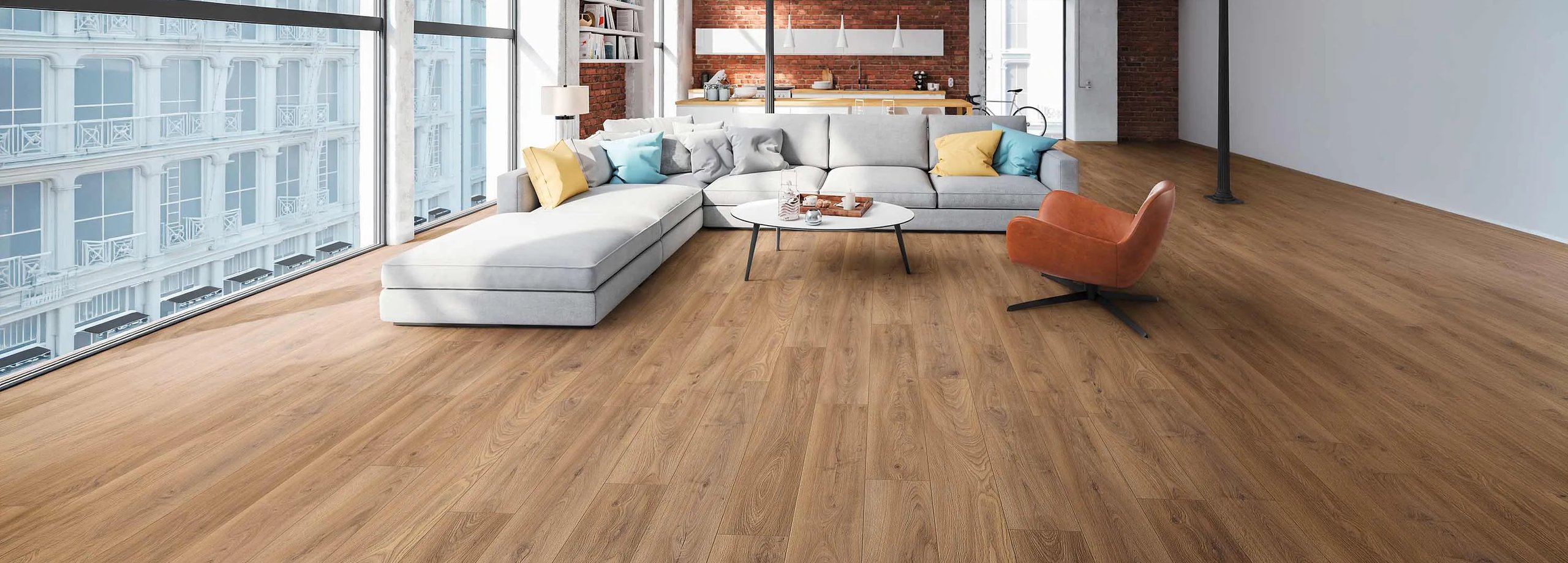 Suelo Laminado Roble Firebrand