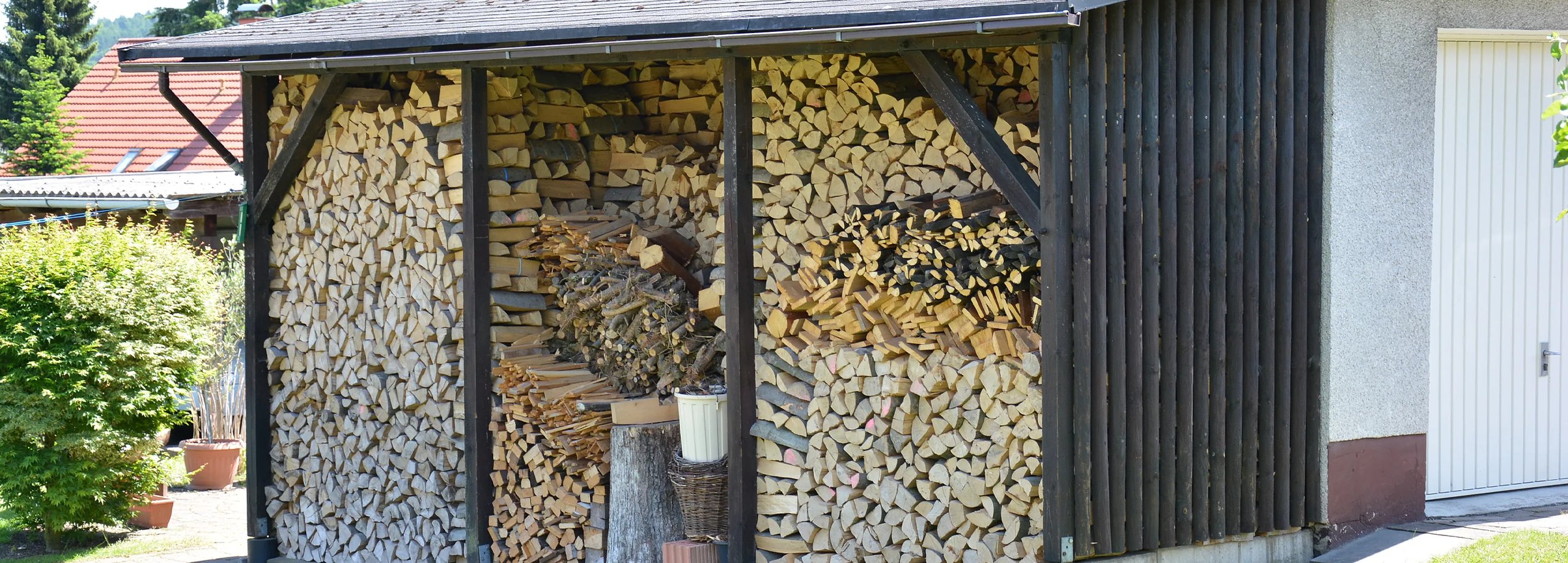 Holzlager bauen