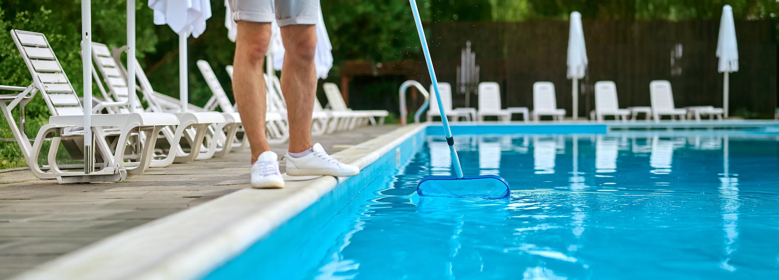 Pool reinigen