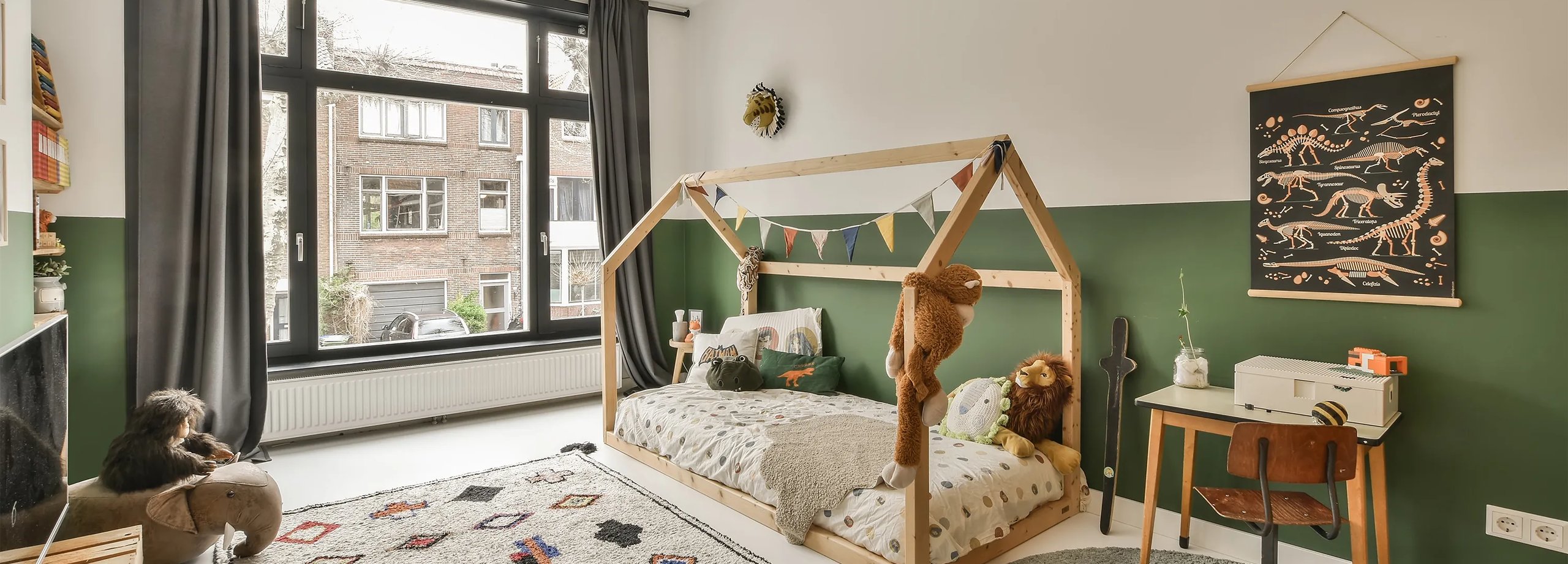 Wandfarben im Kinderzimmer