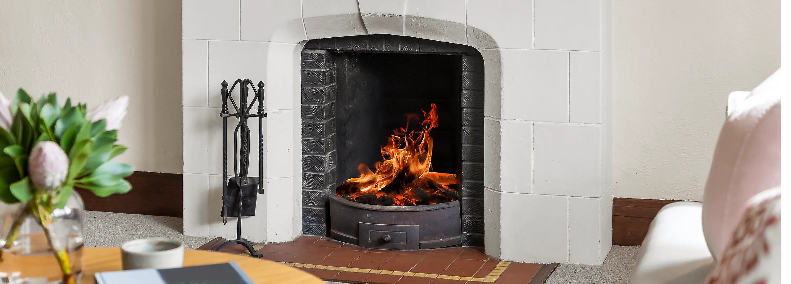 Kamin anzünden