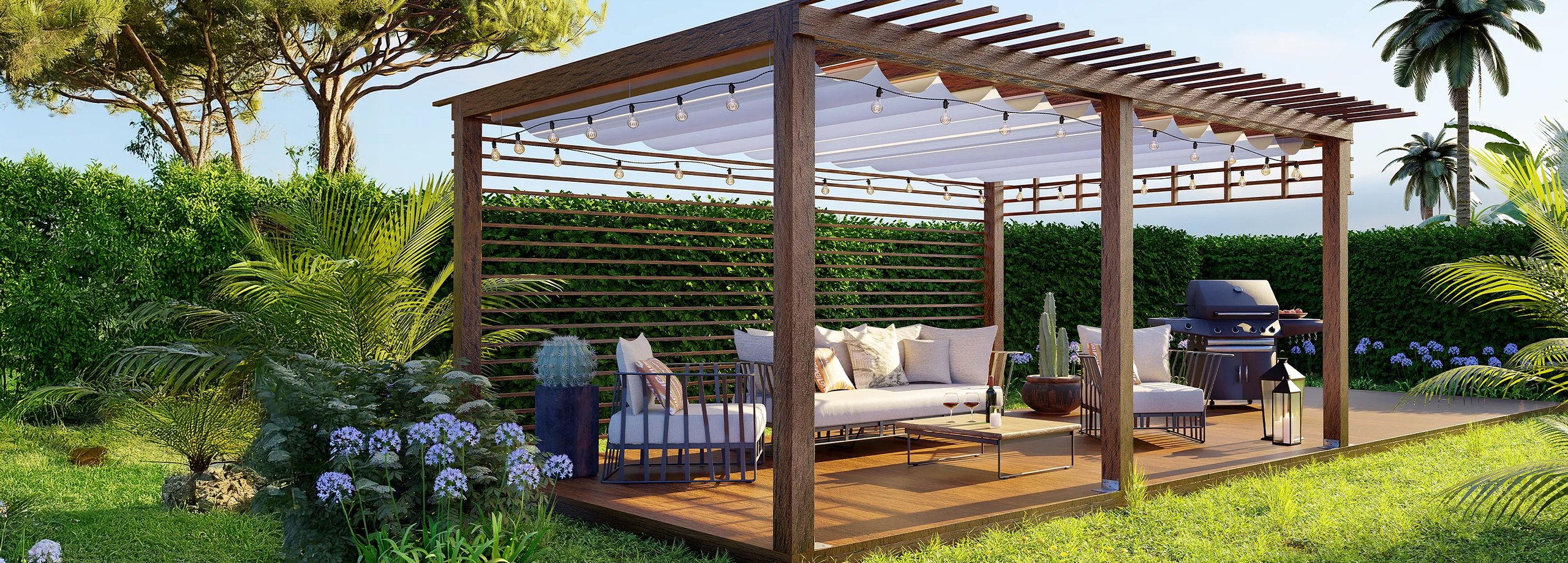 Pergola selber bauen