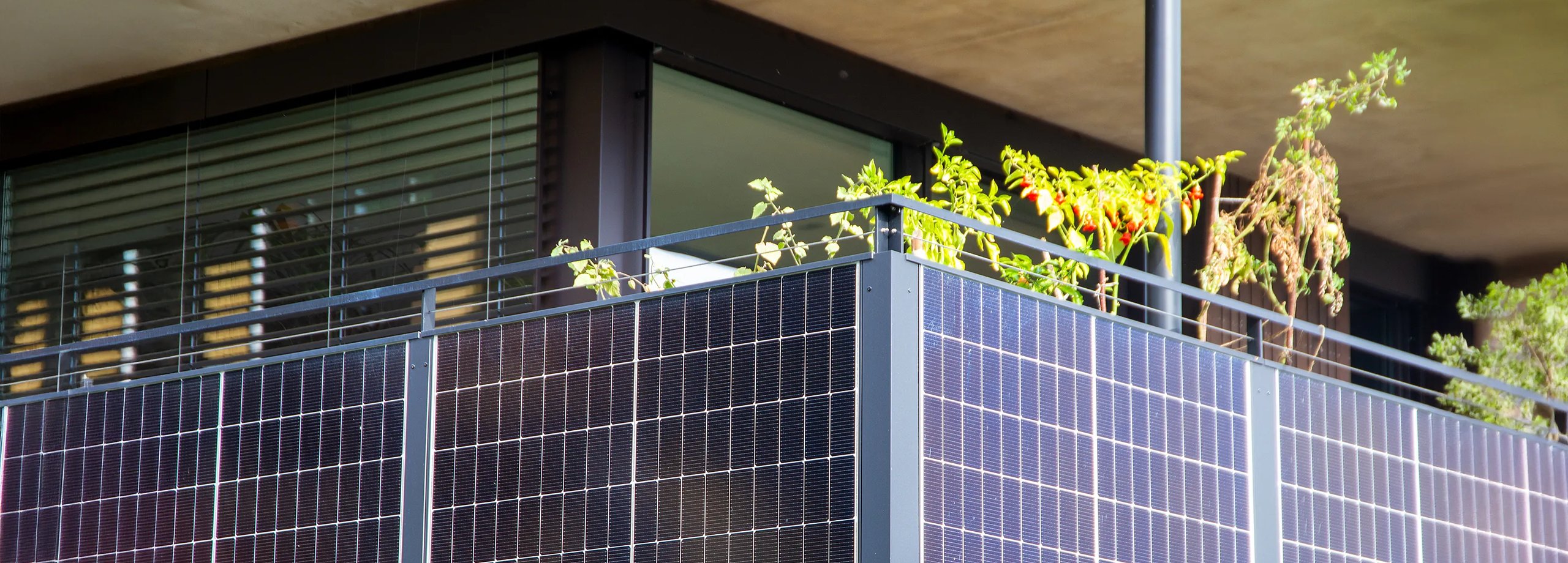 Solarenergie vom Balkon