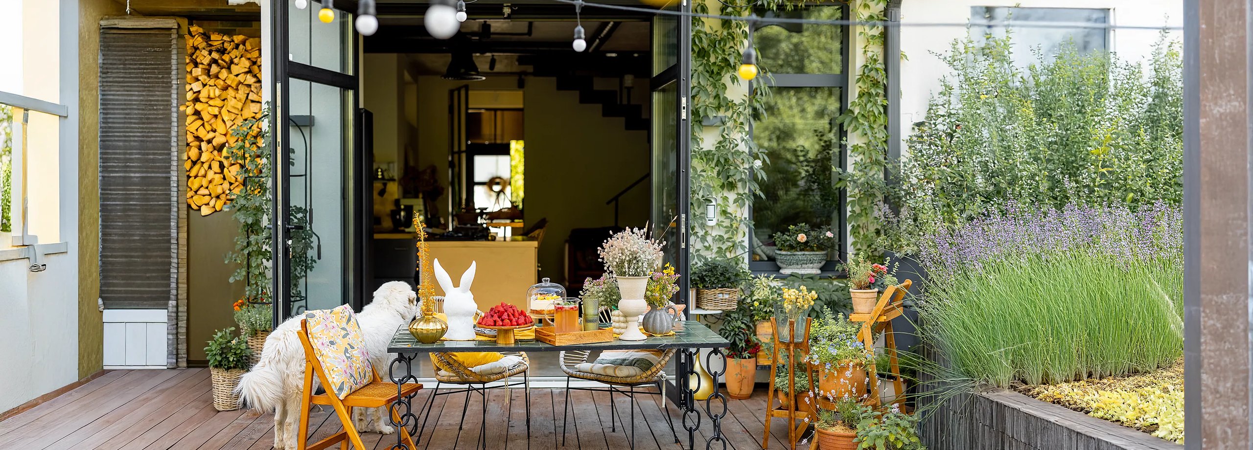 Terrasse dekorieren