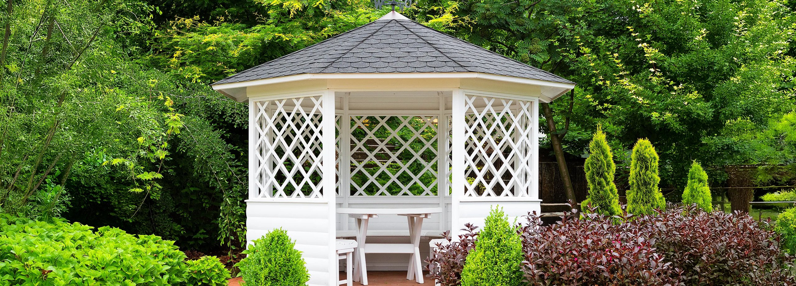 Holzpavillon selber bauen