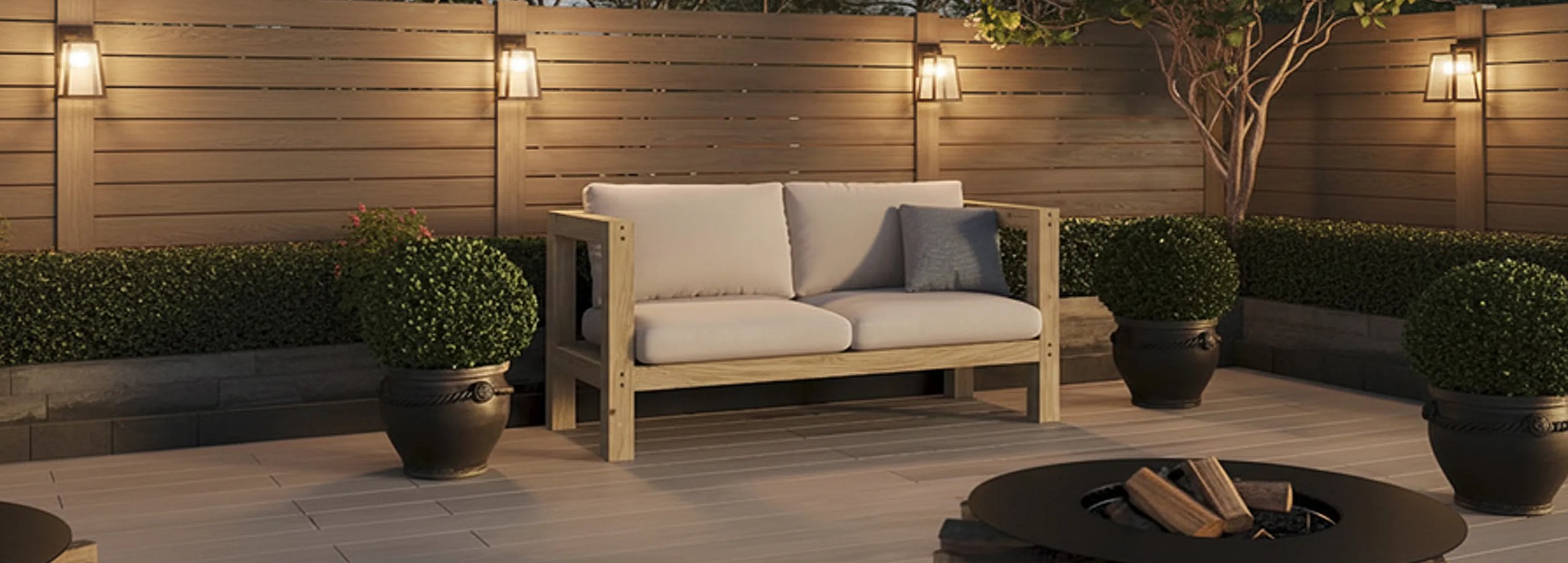 Neue Gartenlounge für gemütliche Stunden