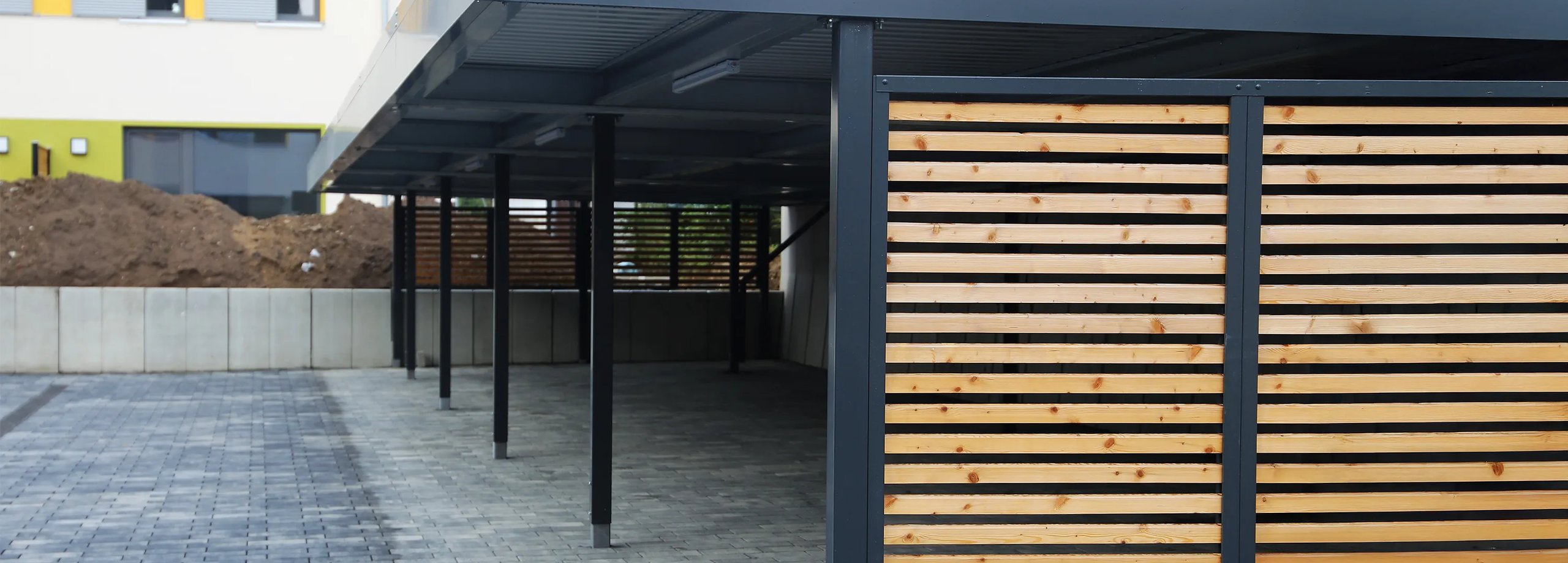Carport verkleiden