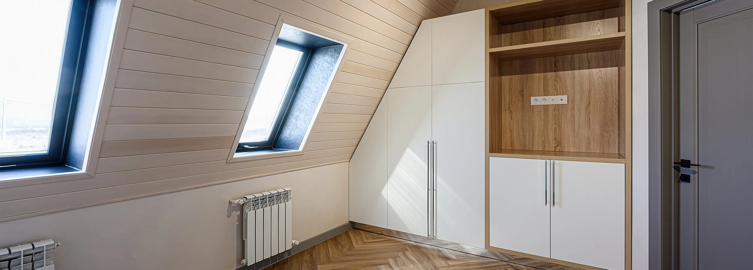 Dachschrägenregal selbst bauen