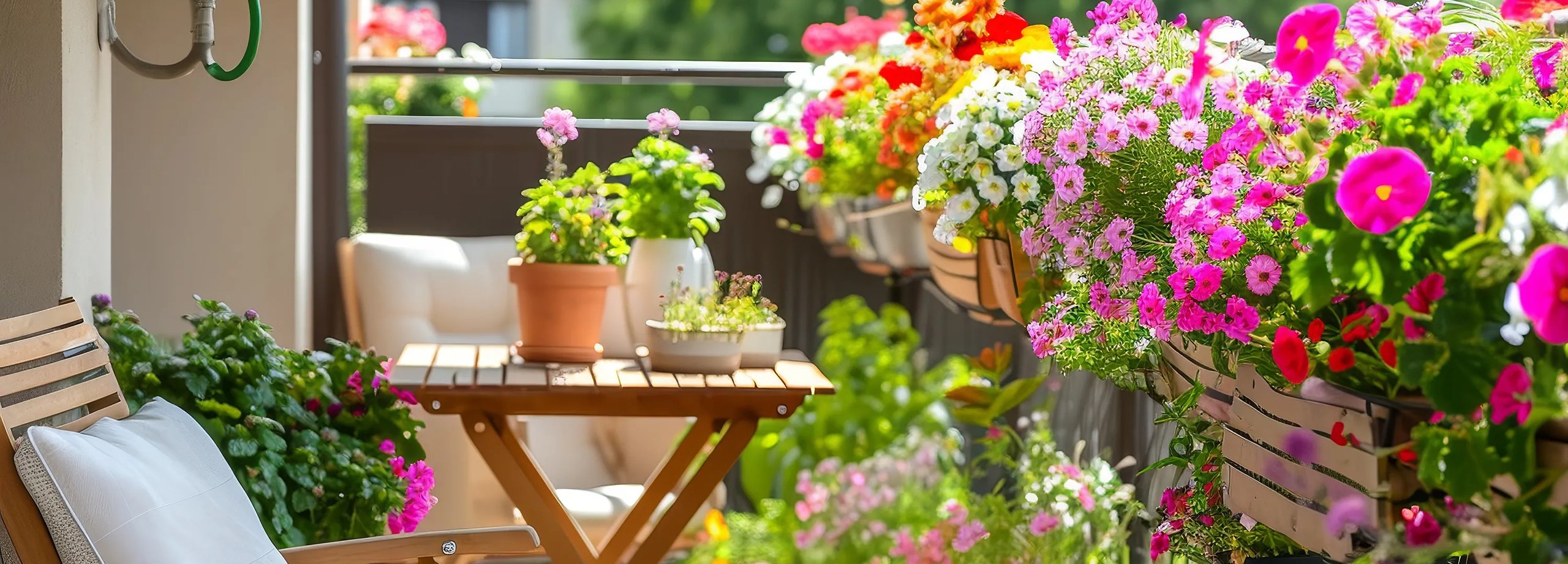10 pflegeleichte Pflanzen für Ihren Balkon