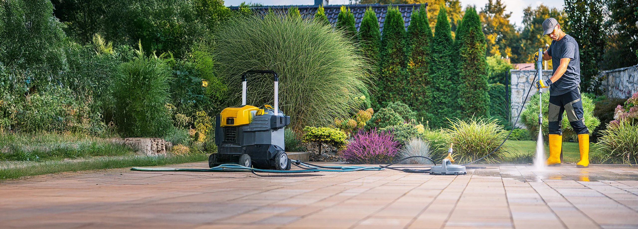 Terrasse reinigen