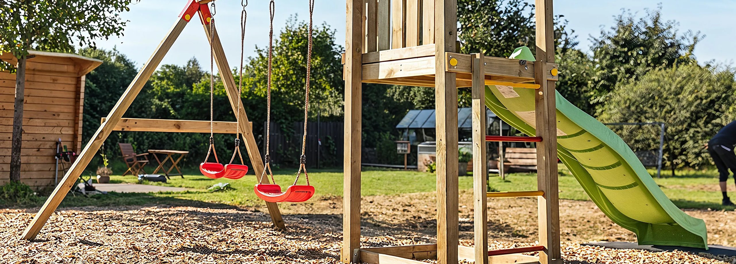 Spielturm aufstellen