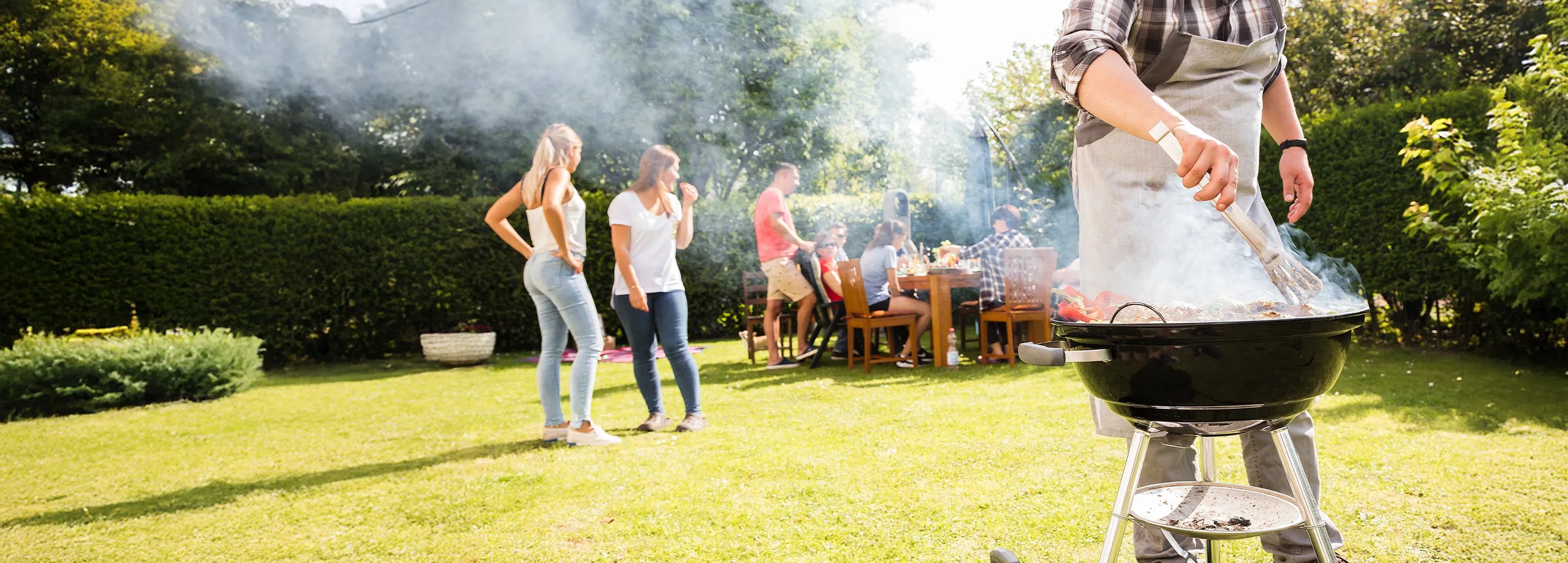 Grillen mit Gas oder Kohle