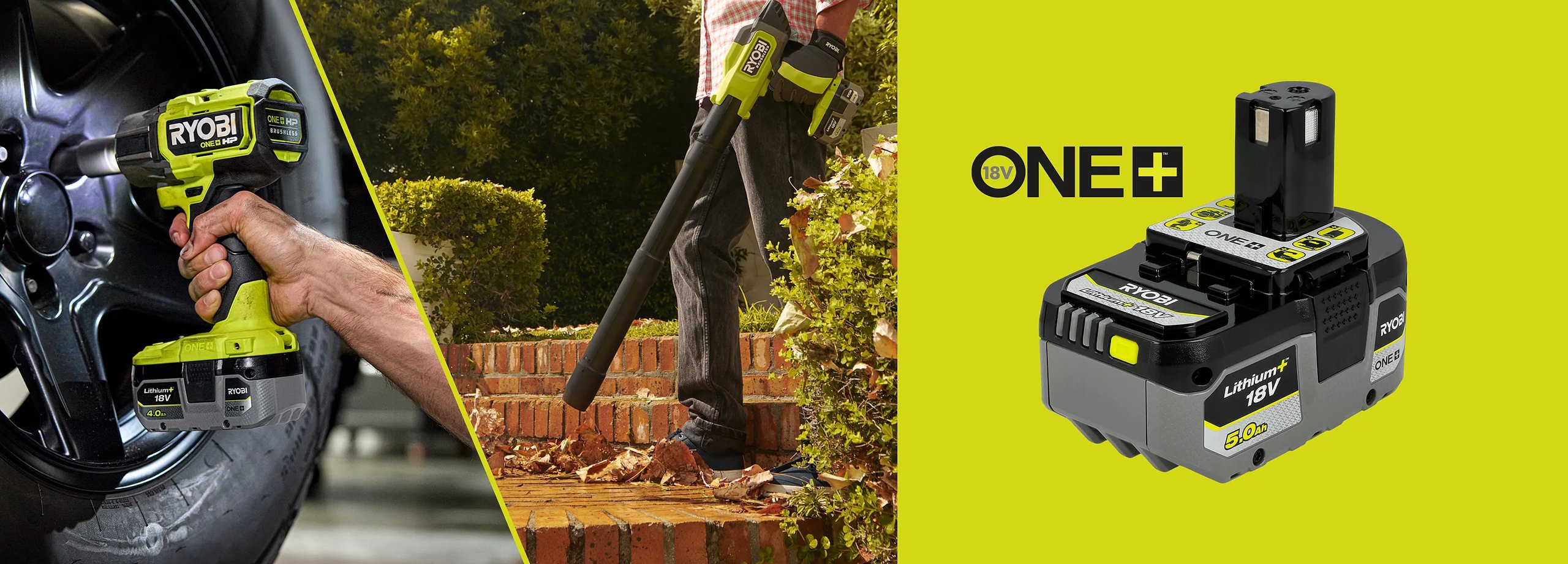 Ryobi 18 V Produktreihe bei bauhaus kaufen