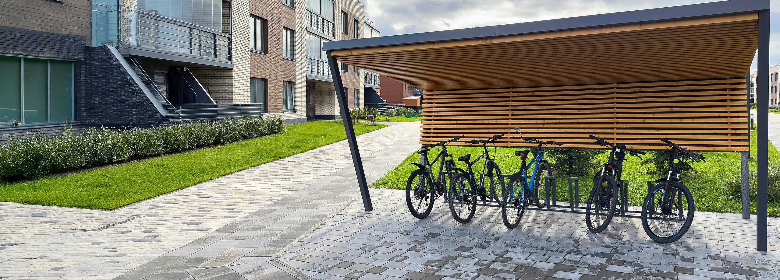 Fahrradunterstand bauen