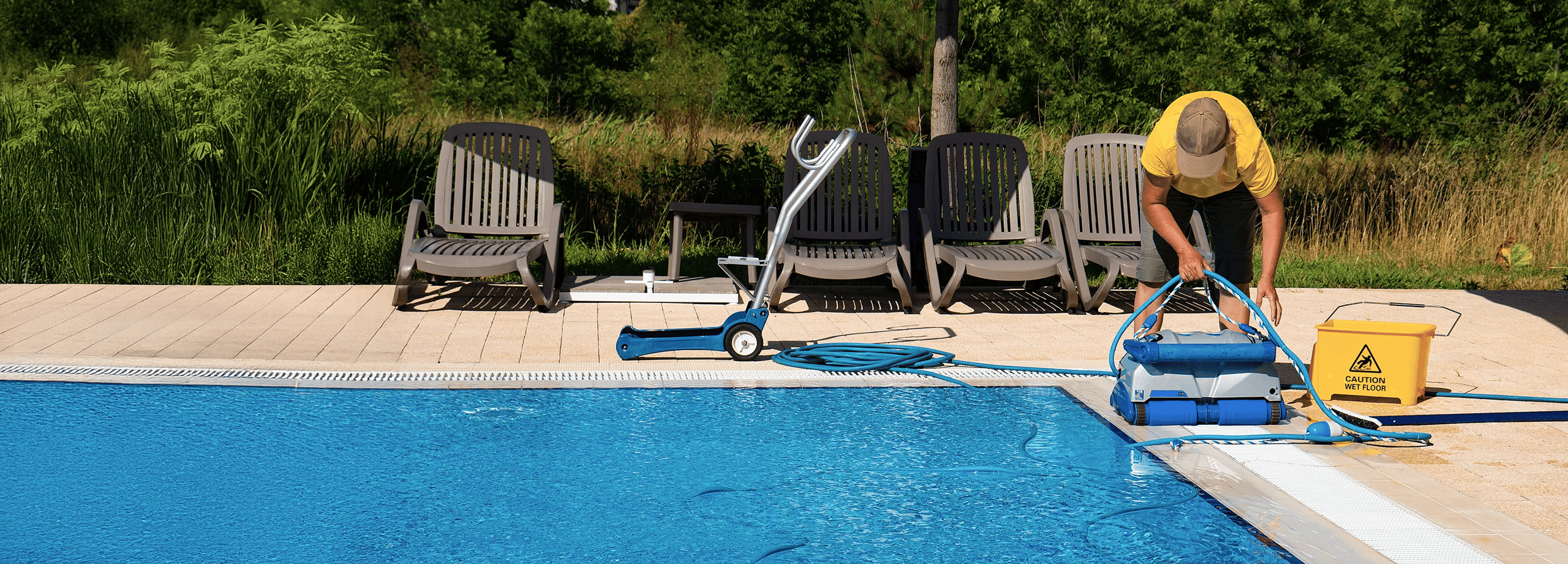 Pool pflegen