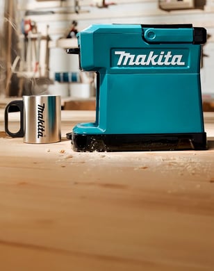 Makita Akku-Kaffeemaschine