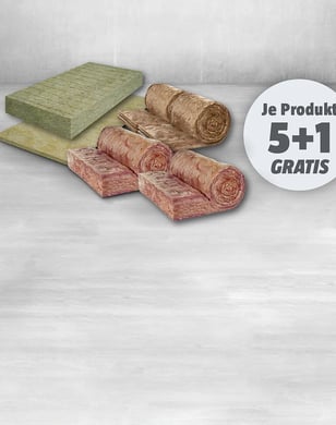Knauf Dämmrollen und Dämmplatten