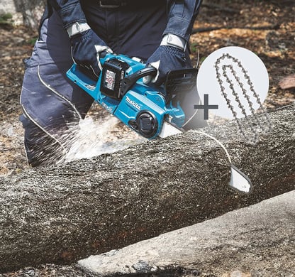 Aktion Makita Akku-Kettensäge + Ersatzkette GRATIS