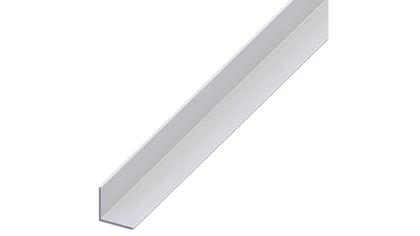Nahaufnahme eines silberfarbenen Aluminium-U-Profils, das sich ideal für Bau- und Konstruktionsanwendungen eignet.