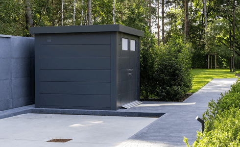 Zu den Gartenhäusern im Aktionsangebot