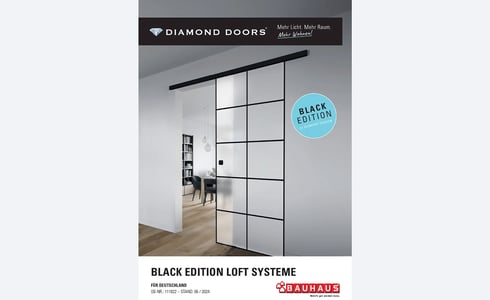 Diamond Doors - Black Edition Loft Systeme