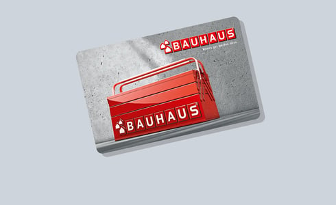 BAUHAUS Gutscheinkarten