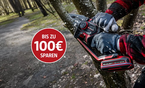 2 Männer mit einem Einhell Akkuschrauber
