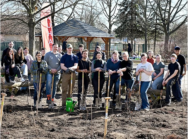 Für mehr Biodiversität & Klimaschutz in der Stadt: BAUHAUS pflanzt Waldinsel in Dresden