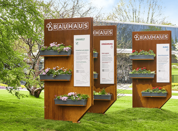 Mehr auf dem Kasten! BAUHAUS auf der BUGA 23
