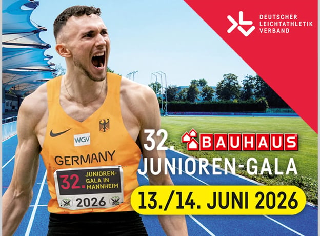 Junioren-Gala Mannheim: BAUHAUS fördert die Leichtathletik-Talente von morgen