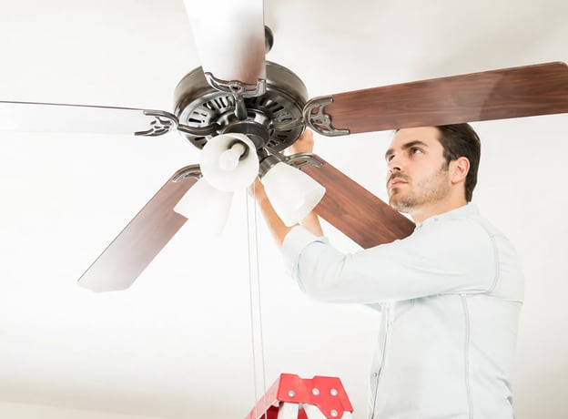 INSTALACIÓN DE VENTILADOR DE TECHO